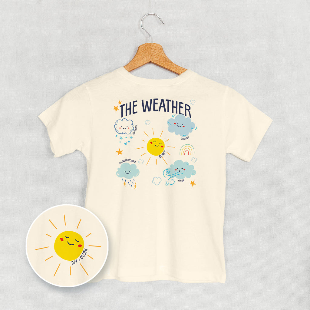 Weather Doodles ( Back Print) T-Shirts