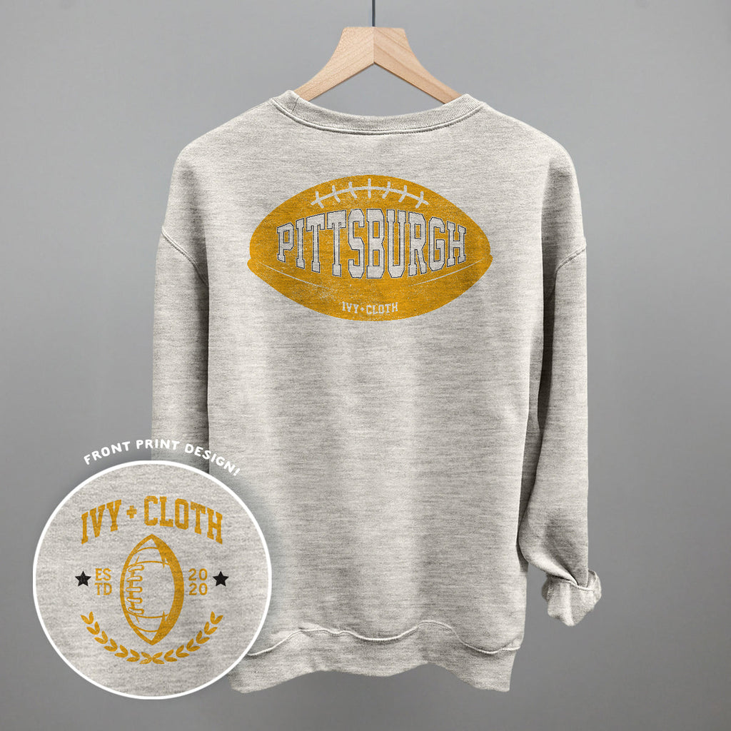 Pittsburgh Football (Back Print) T-Shirts