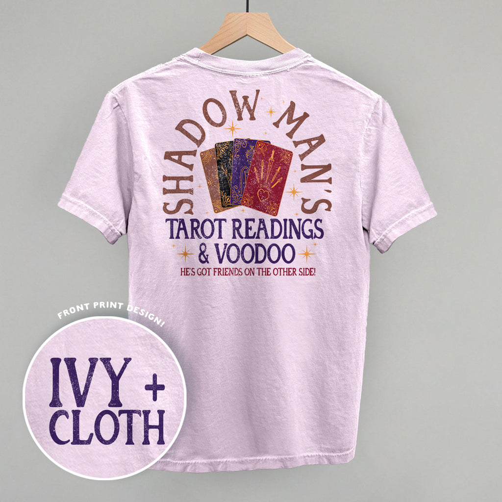 Shadow Man'S Tarot Readings (Back Print) T-Shirts
