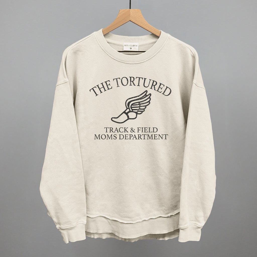 Tortured Track & Field Moms Department T-Shirts