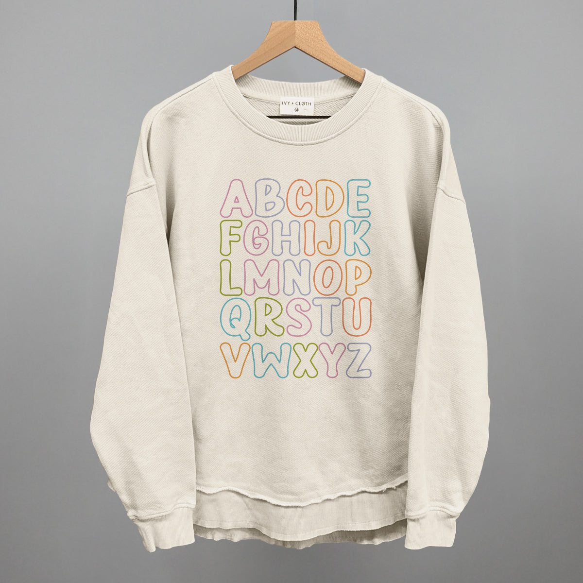 Pastel Alphabet T-Shirts
