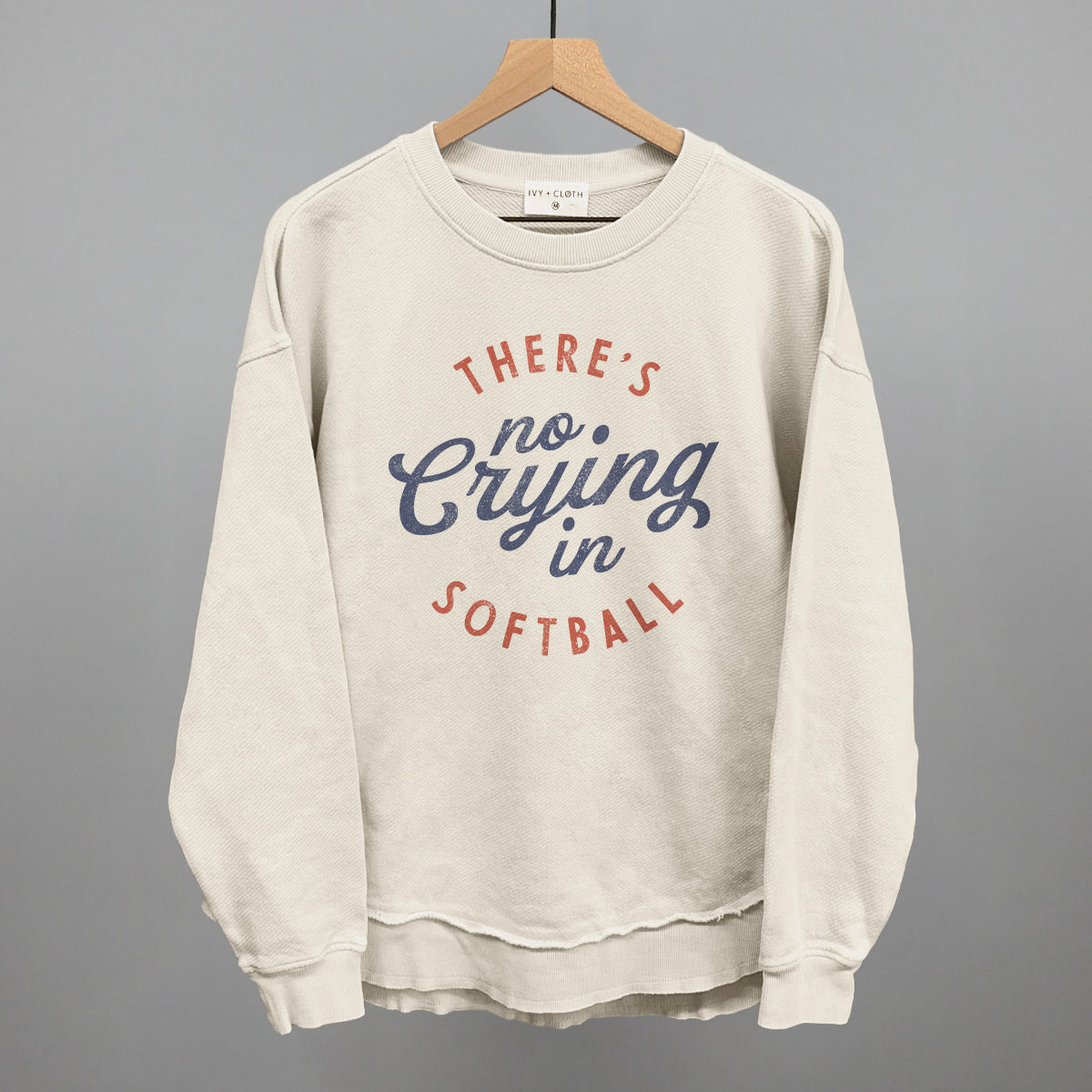 There'S No Crying Softball T-Shirts