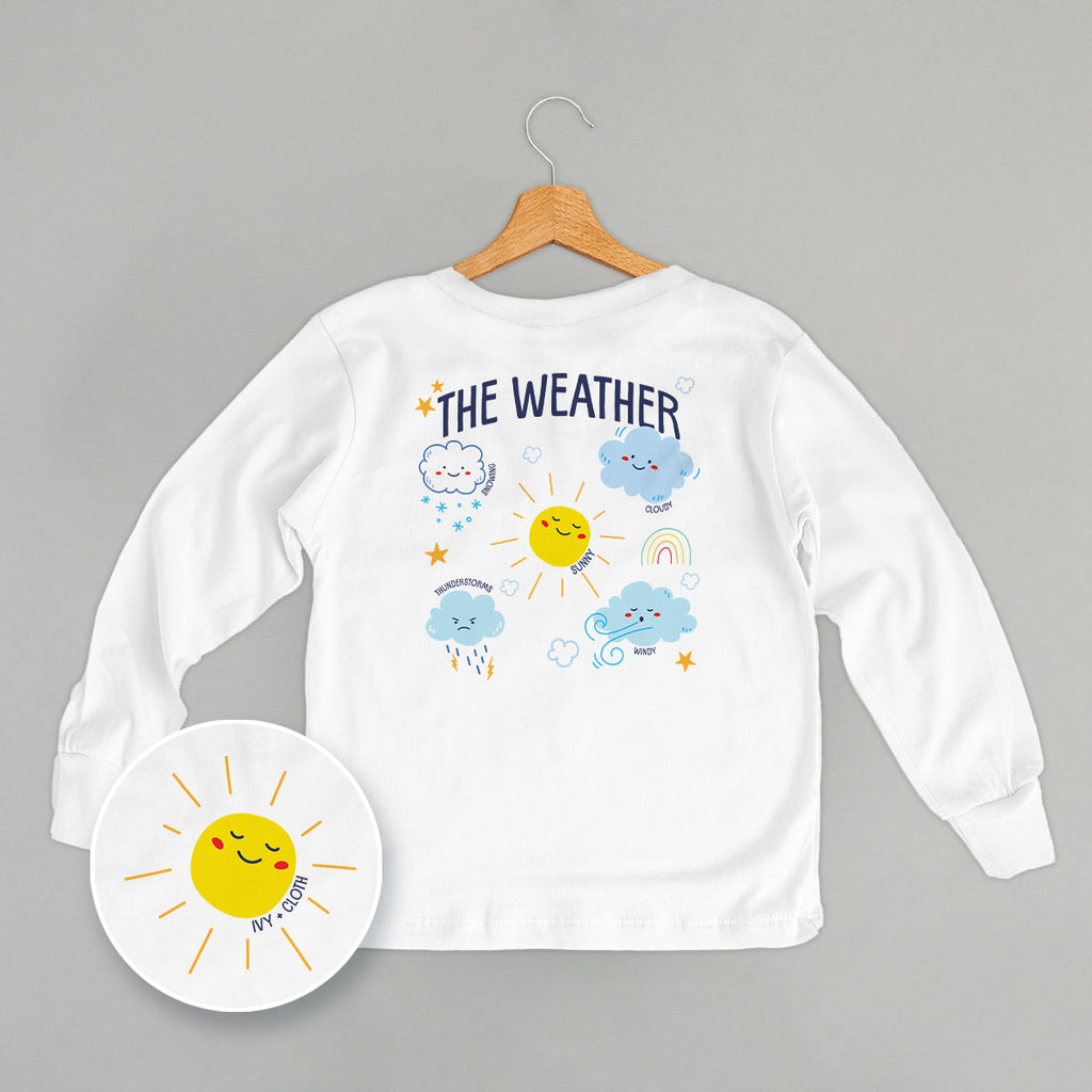 Weather Doodles ( Back Print) T-Shirts