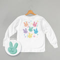 Pastel Bunny Bible Verses ( Back Print) T-Shirts