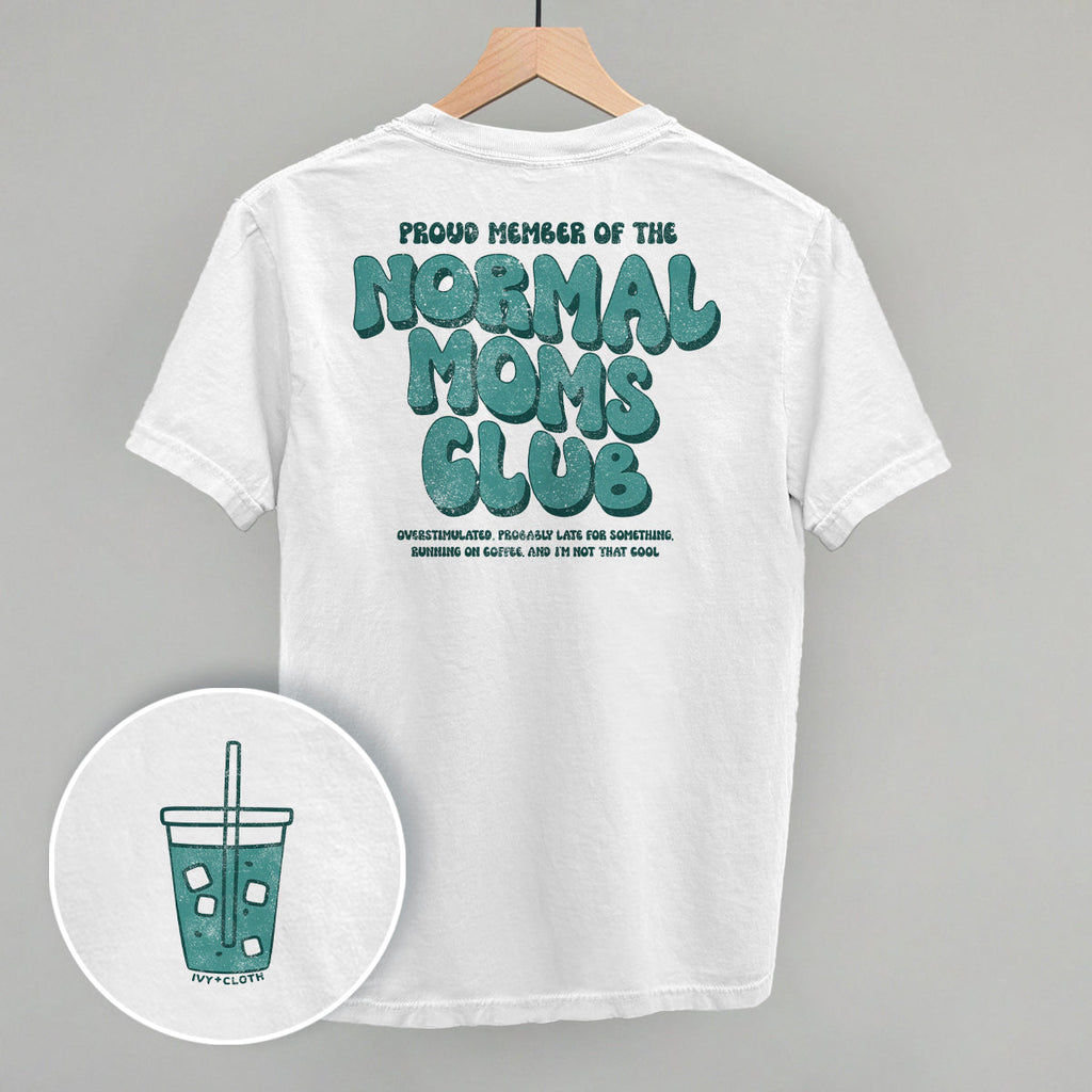 Normal Moms Club (Back Print) T-Shirts