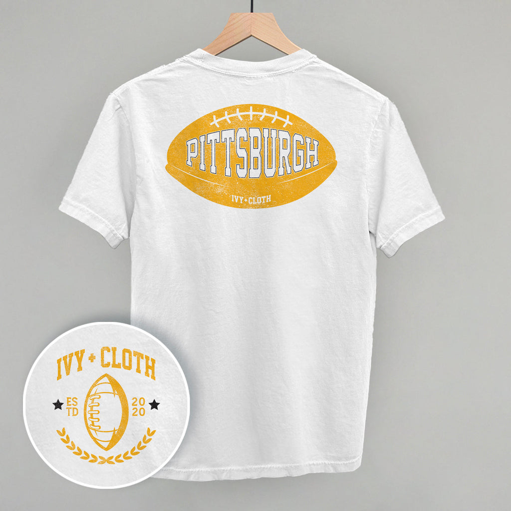 Pittsburgh Football (Back Print) T-Shirts