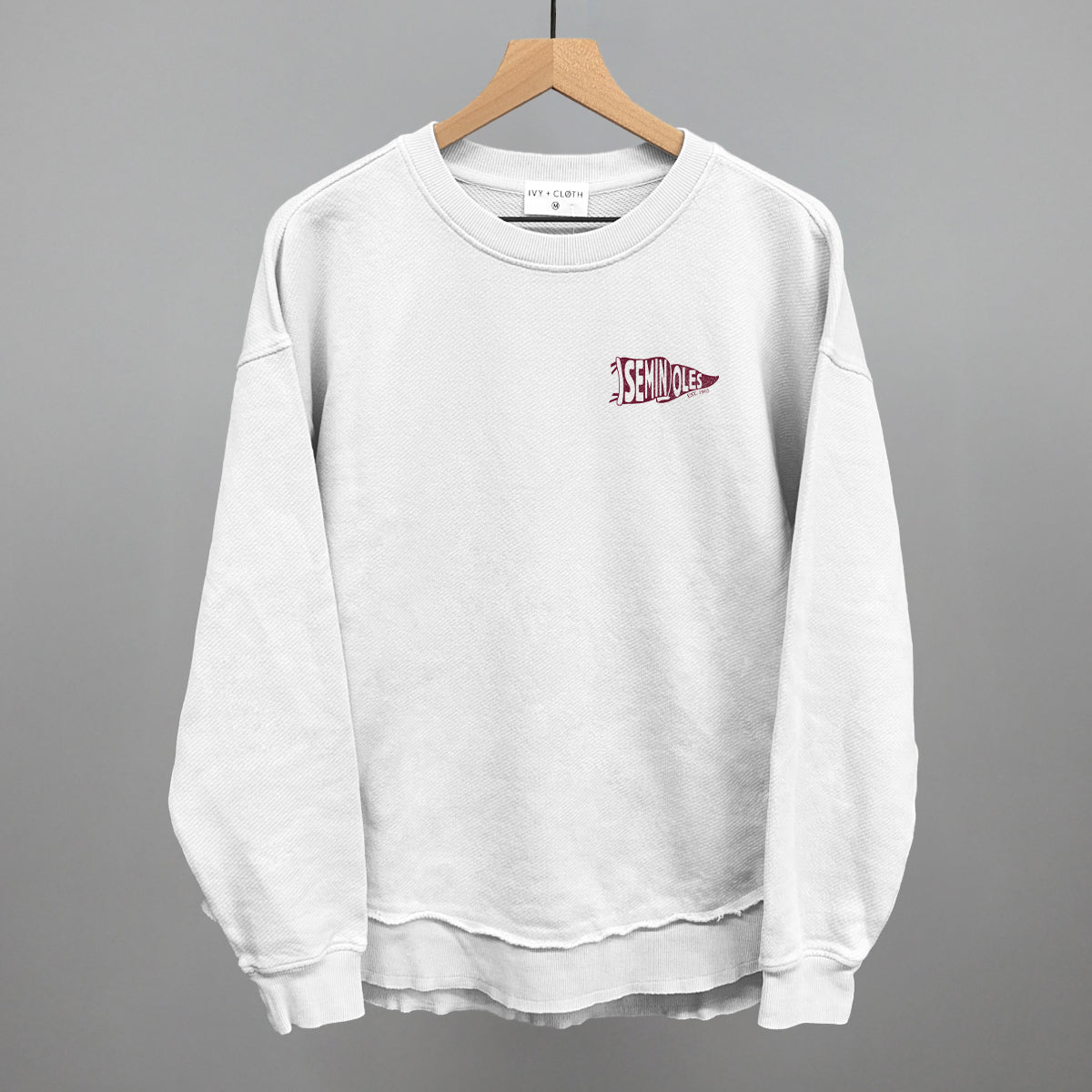 Seminoles Pennant Flag (Left Chest) T-Shirts