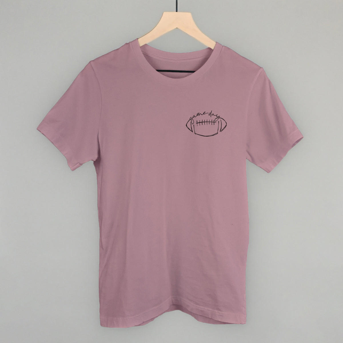 Game Day Football Scribble (Left Chest) T-Shirts