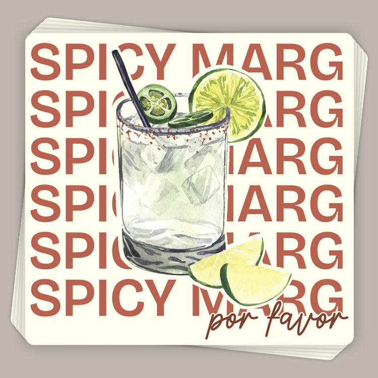 Spicy Marg (Decal) T-Shirts