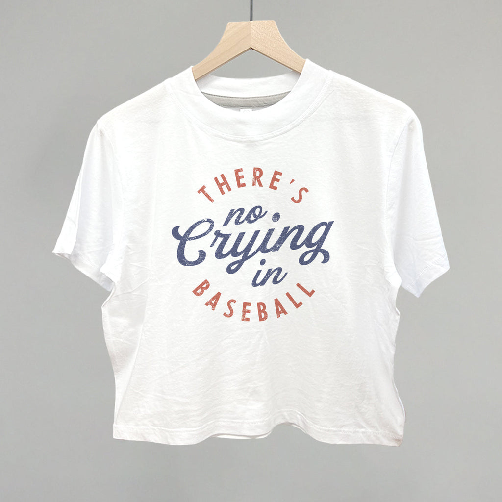 There'S No Crying Baseball T-Shirts