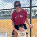 Play Ball Arc (White) T-Shirts