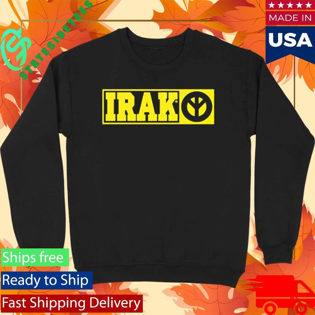 IRAK x BABYLON Block Logo Shirt Unisex , , , Long Sleeve Tee