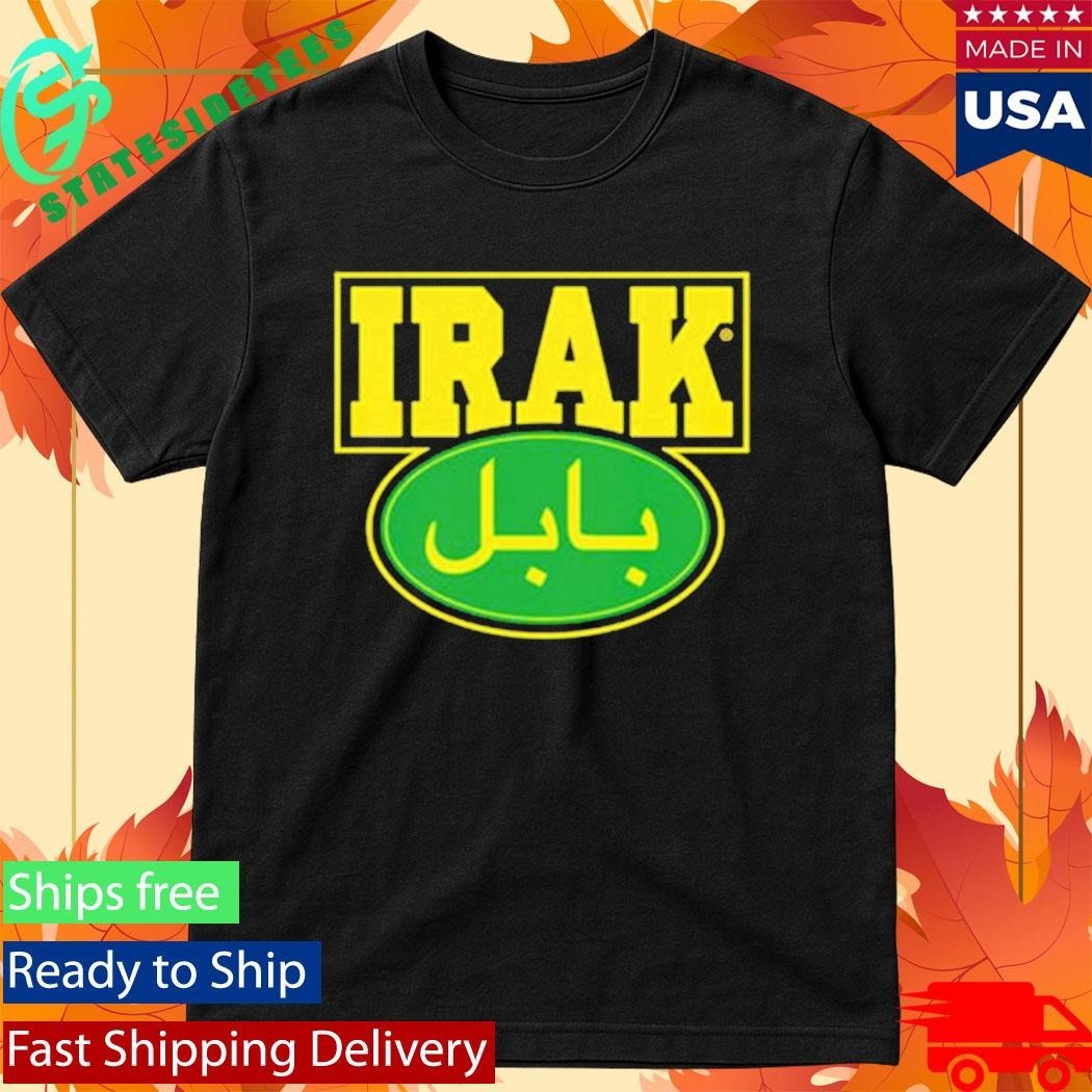 IRAK x BABYLON Sticker Logo Shirt Unisex , , , Long Sleeve Tee