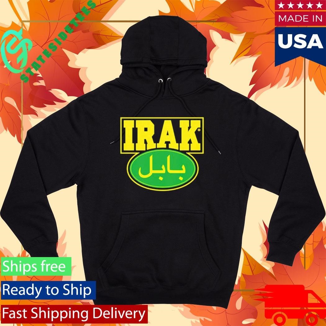 IRAK x BABYLON Sticker Logo Shirt Unisex , , , Long Sleeve Tee