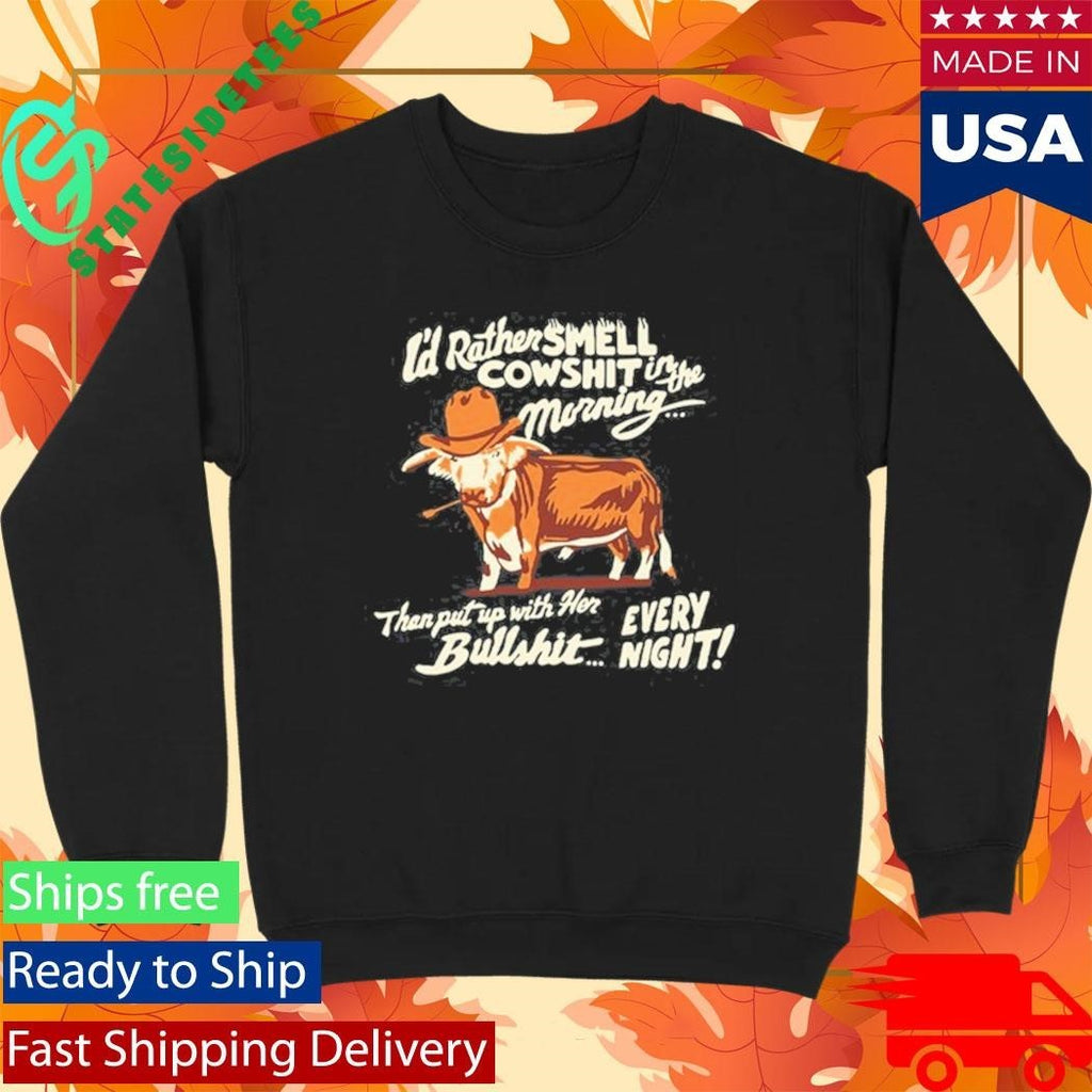 Ian Munsick Cow Shit Unisex , , , Long Sleeve Tee