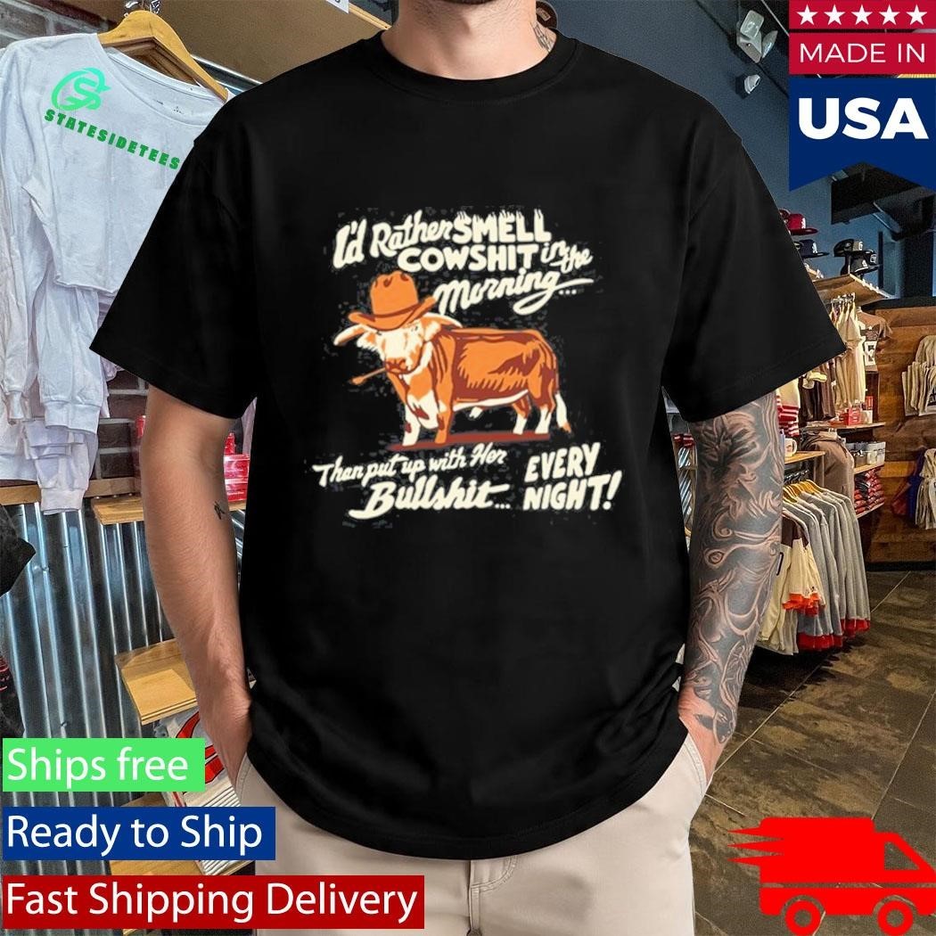 Ian Munsick Cow Shit Unisex , , , Long Sleeve Tee