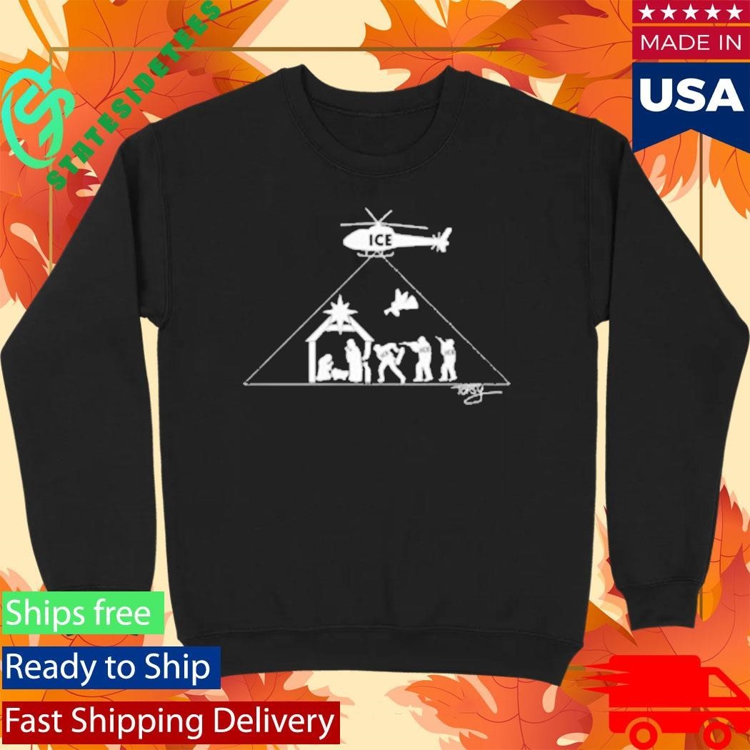 Ice Cold Christmas Topsy Shirt Unisex , , , Long Sleeve Tee