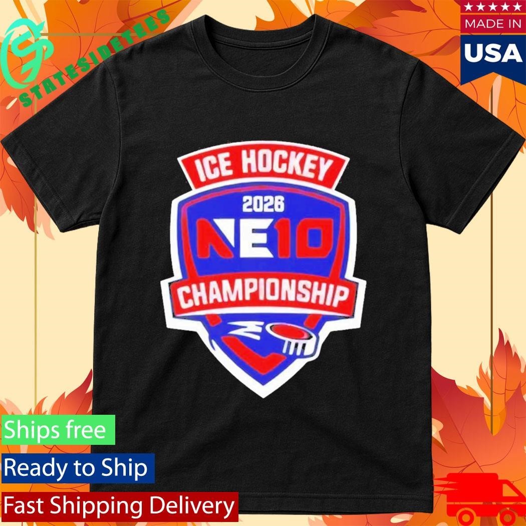 Ice Hockey 2026 Ne10 Championship Shirt Unisex , , , Long Sleeve Tee