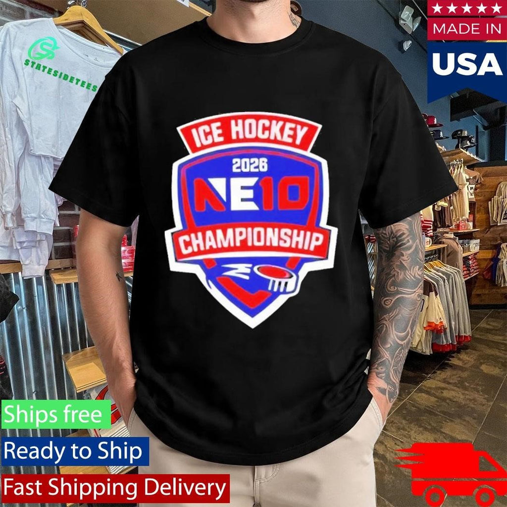 Ice Hockey 2026 Ne10 Championship Shirt Unisex , , , Long Sleeve Tee