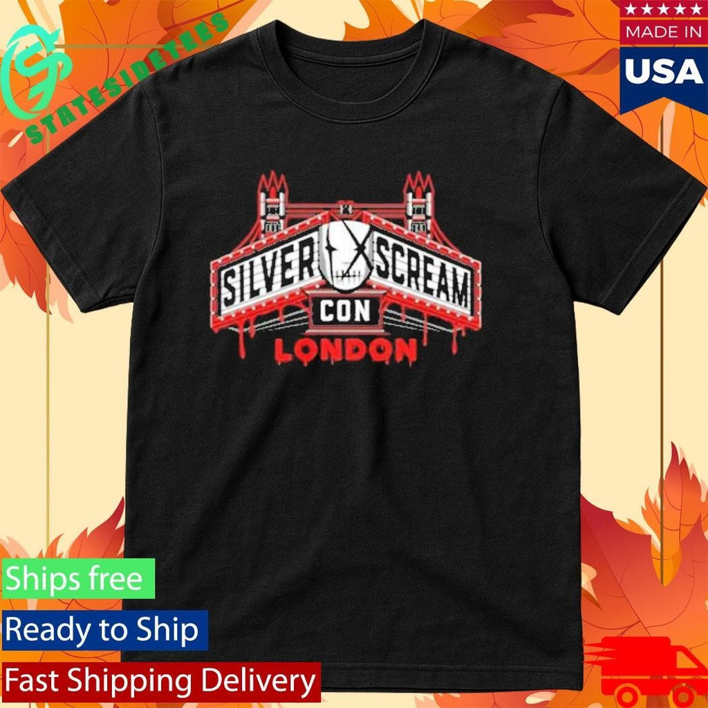 Ice Nine Kills Silver Scream Con London Event Shirt Unisex , , , Long Sleeve Tee