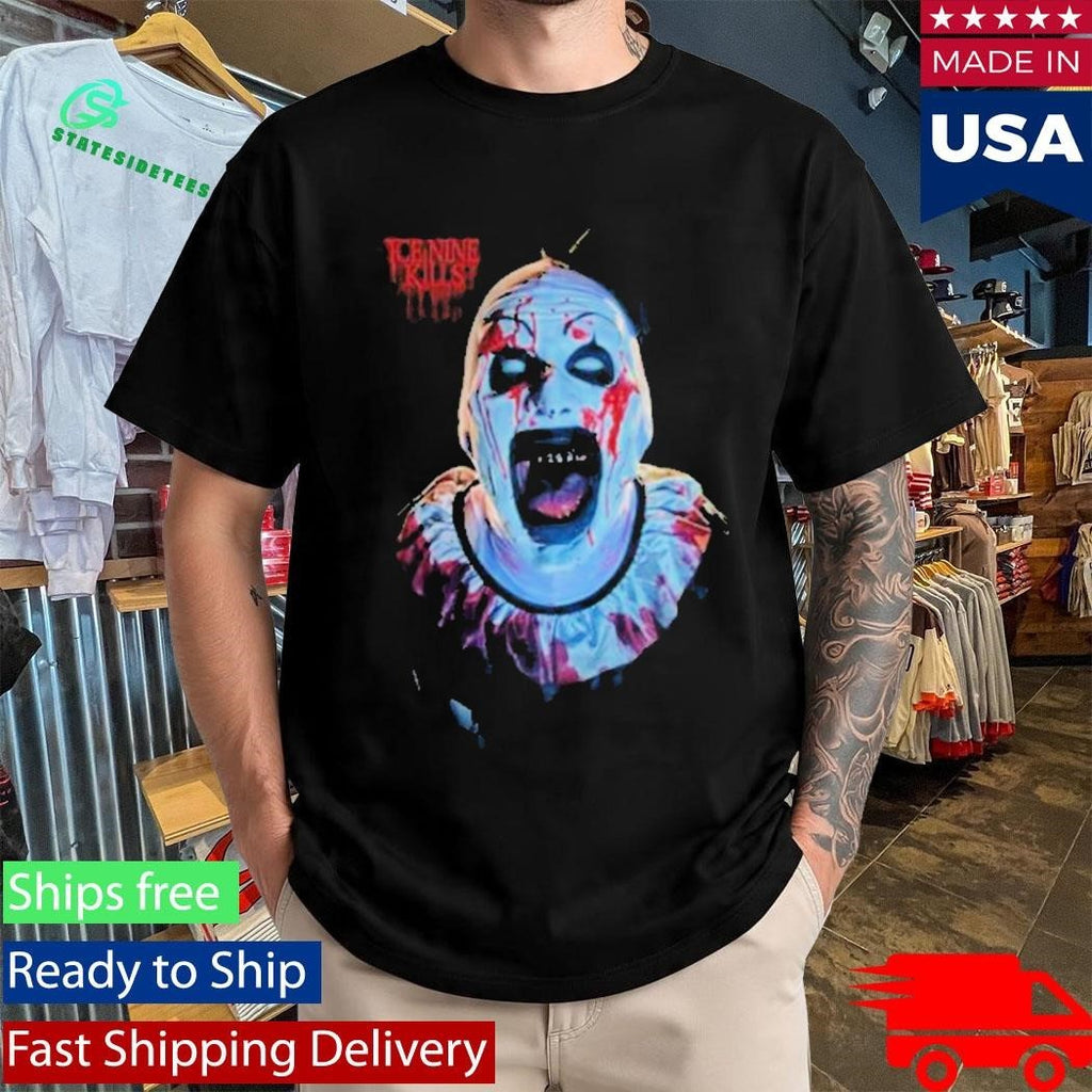 Ice Nine Kills Terrifier Scream Shirt Unisex , , , Long Sleeve Tee