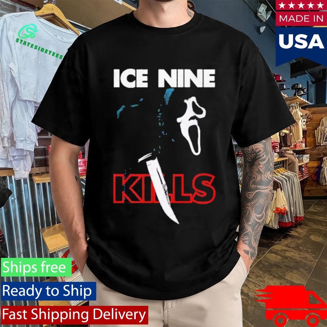 Ice Nine Kills X Ghost Face Stab Shirt Unisex , , , Long Sleeve Tee