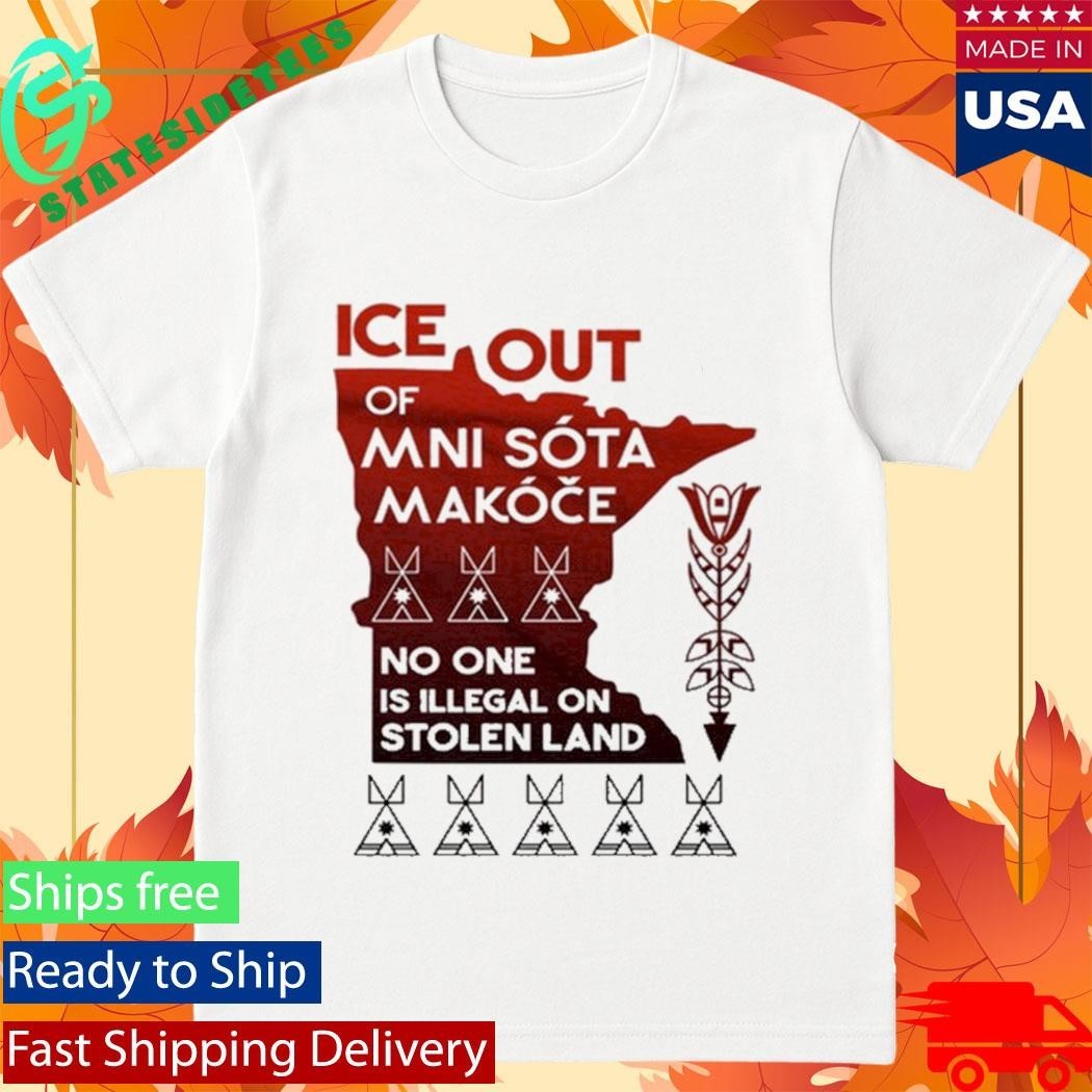 Ice Out Of Mni Sóta Makóče Shirt Unisex , , , Long Sleeve Tee