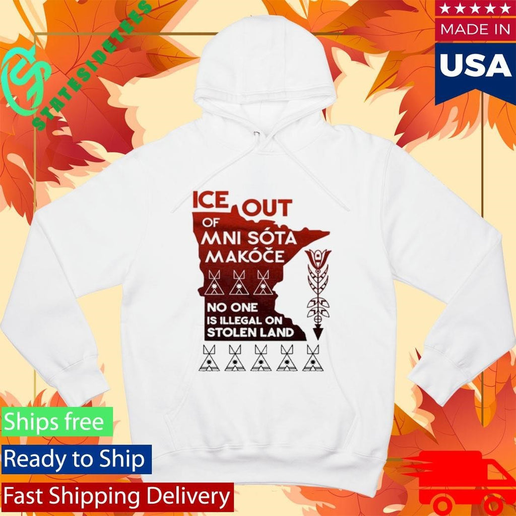 Ice Out Of Mni Sóta Makóče Shirt Unisex , , , Long Sleeve Tee
