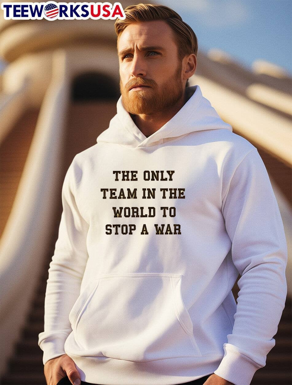 Iconic Football History The Only Team in the World to Stop a War T-Shirt