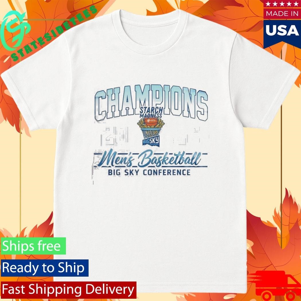 Idaho Vandals Men’s Basketball 2026 Big Sky Conference Champions Starch Madness Unisex , , , Long Sleeve Tee