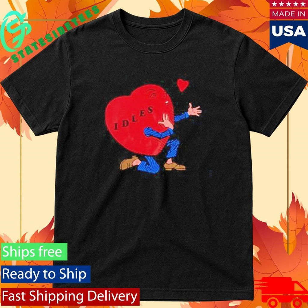 Idles Heart Unisex , , , Long Sleeve Tee
