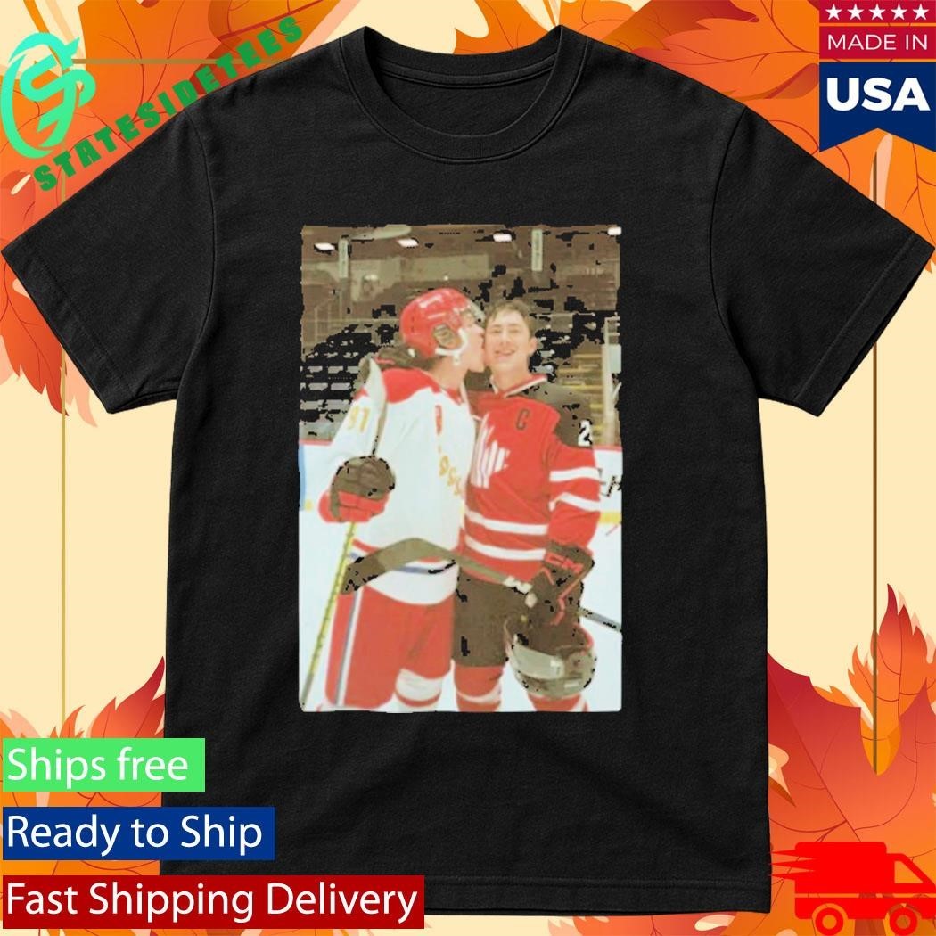 Ilya Rozanov Licks Shane Hollander Face Shirt Unisex , , , Long Sleeve Tee