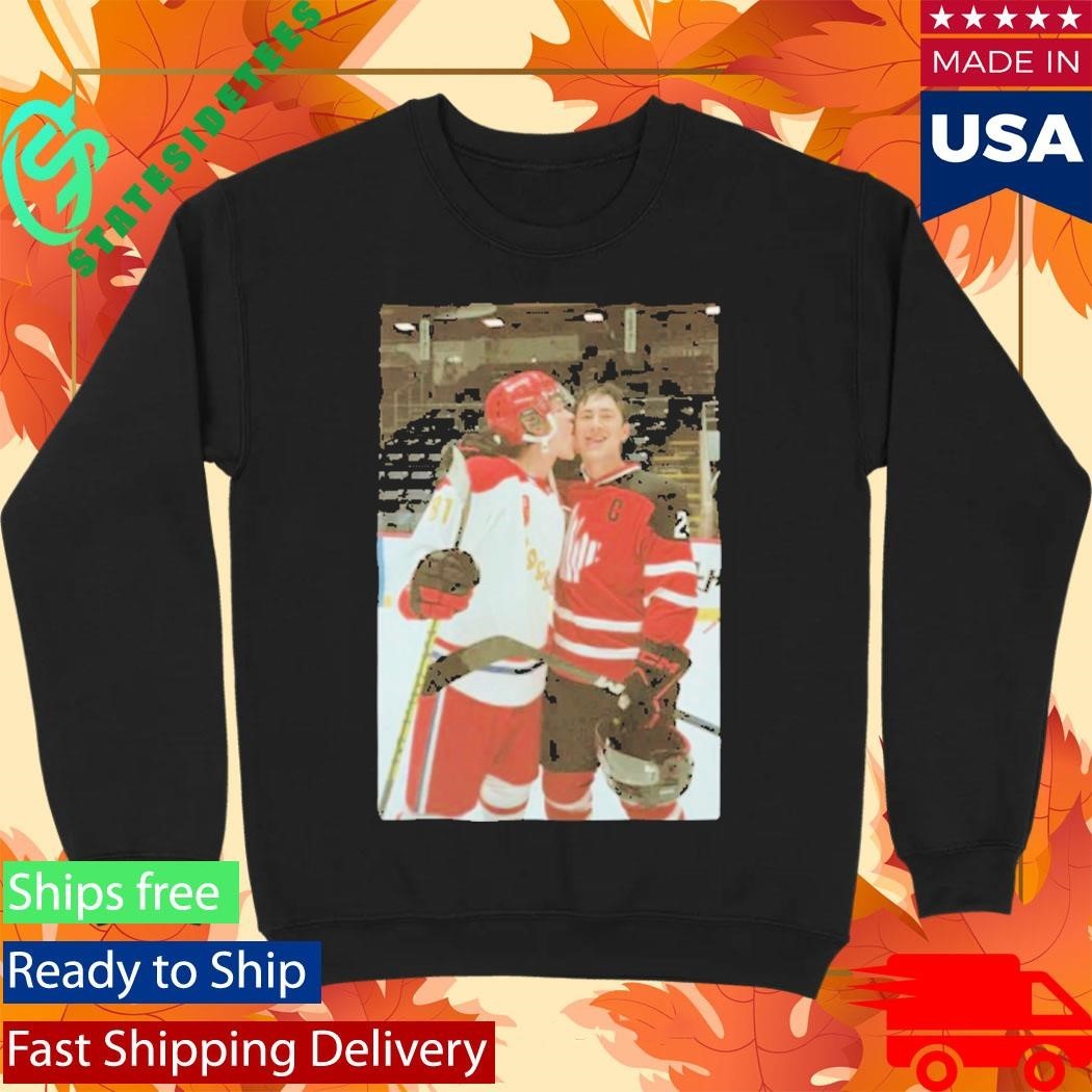 Ilya Rozanov Licks Shane Hollander Face Shirt Unisex , , , Long Sleeve Tee