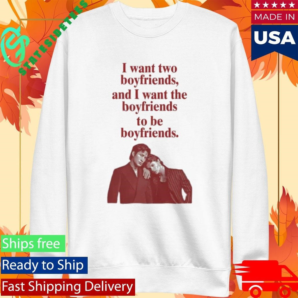 Ilya Shane Two Boyfriends Shirt Unisex , , , Long Sleeve Tee