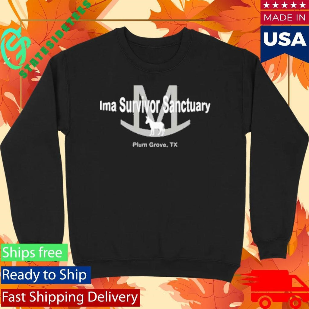 Ima Survivor Sanctuary Plum Grove Shirt Unisex , , , Long Sleeve Tee
