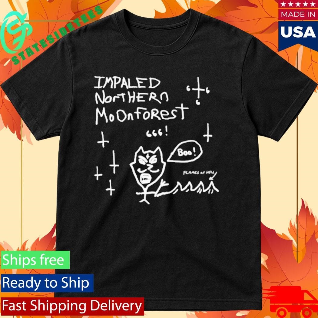 Impaled Northern Moonforest Necro Wizard Shirt Unisex , , , Long Sleeve Tee