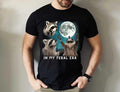 My Feral Era Racoons Howling Moon Shirt My Feral Era Shirt Racoons Howling Moon T-Shirts