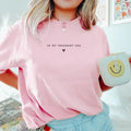 My Pregnant Era Im Pregnant Shirt Pregnant Daughter Expecting Mom Pregnancy Reveal Baby Announcement Ideas T-Shirts