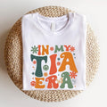 My Tia Era Shirt Retro Auntie Tia Shirt New Aunt Be Sister Shirt Auntie Announcement Short Sleeve T-Shirts