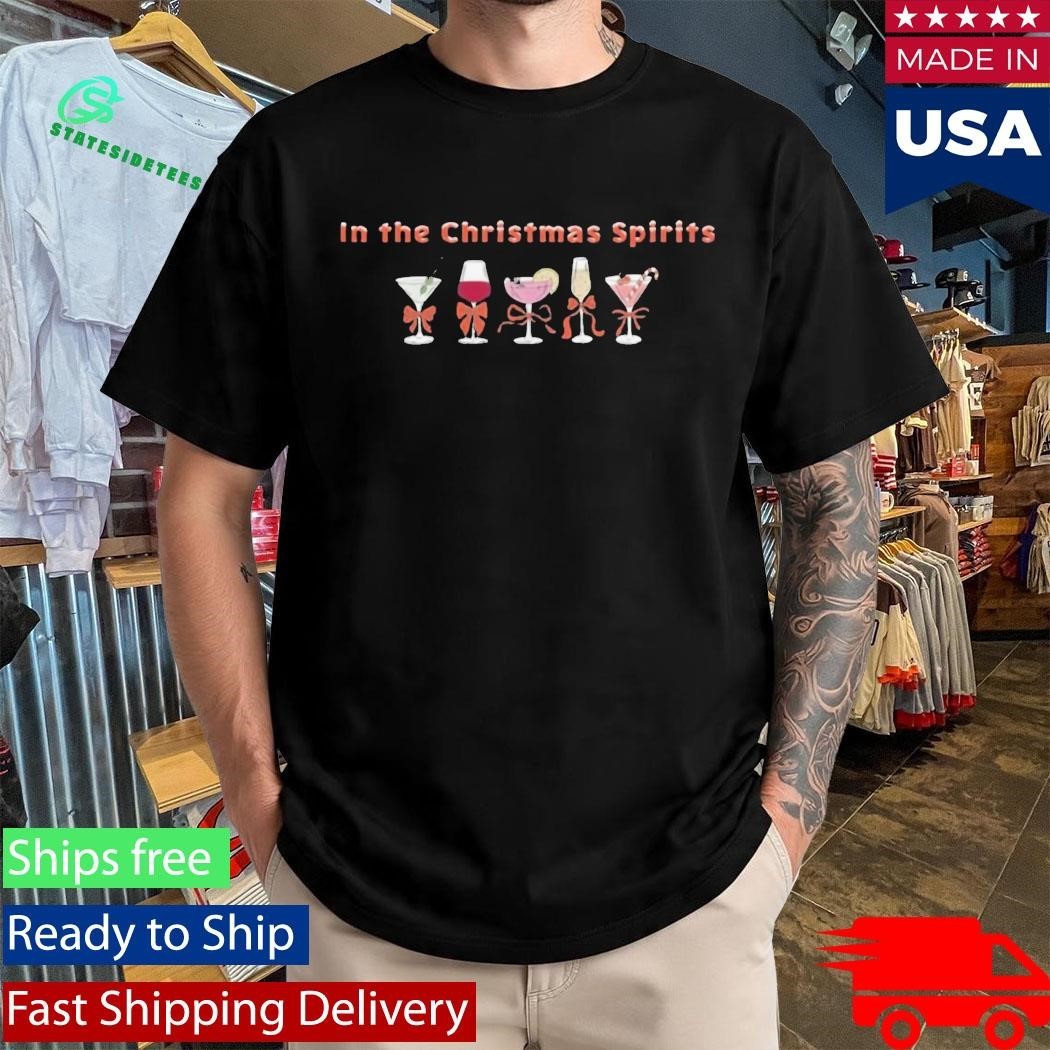 In The Christmas Spirits Shirt Unisex , , , Long Sleeve Tee