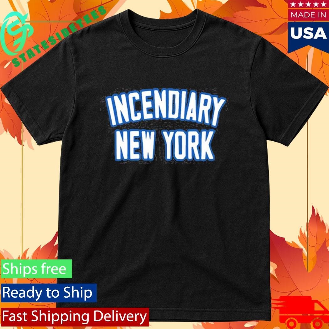 Incendiary New York Shirt Unisex , , , Long Sleeve Tee