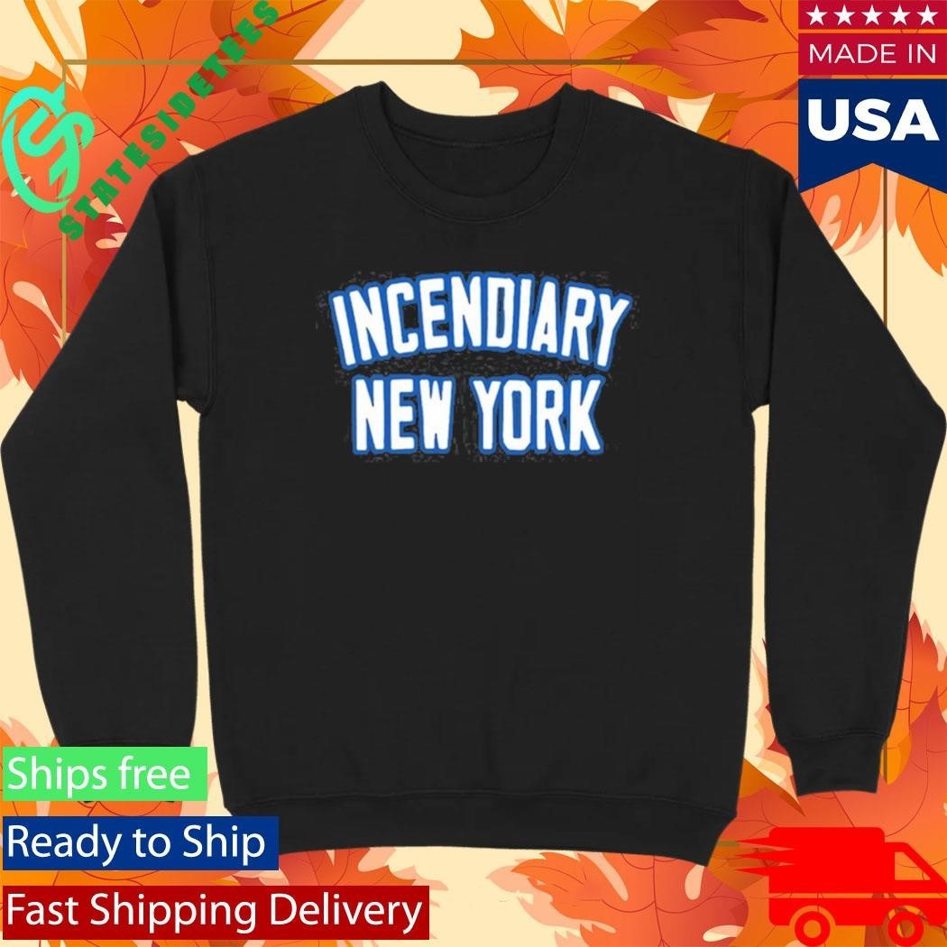 Incendiary New York Shirt Unisex , , , Long Sleeve Tee