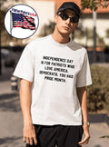 Independence Day Is For Patriots Who Love America Democrats You Had Pride Month Shirt