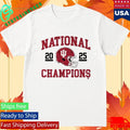 Indiana Football 2025 CFP National Champions Helmet Shirt Unisex , , , Long Sleeve Tee