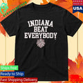Indiana Football Indiana Beat Everybody 2025 CFP National Champions Shirt Unisex , , , Long Sleeve Tee