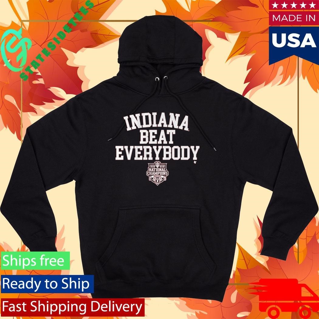 Indiana Football Indiana Beat Everybody 2025 CFP National Champions Shirt Unisex , , , Long Sleeve Tee