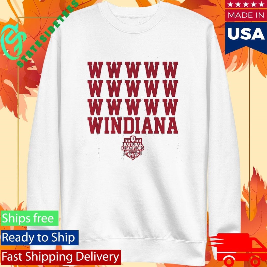 Indiana Football Windiana 2025 National Champions Shirt Unisex , , , Long Sleeve Tee