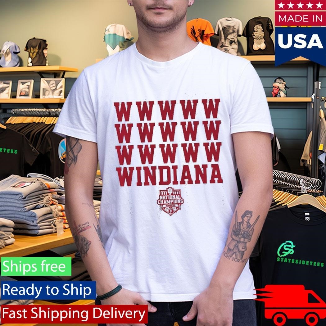 Indiana Football Windiana 2025 National Champions Shirt Unisex , , , Long Sleeve Tee