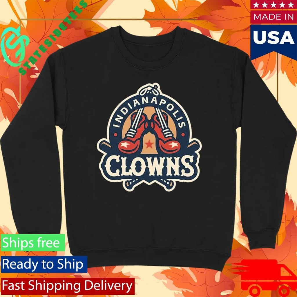 Indianapolis Clowns Logo Shirt Unisex , , , Long Sleeve Tee