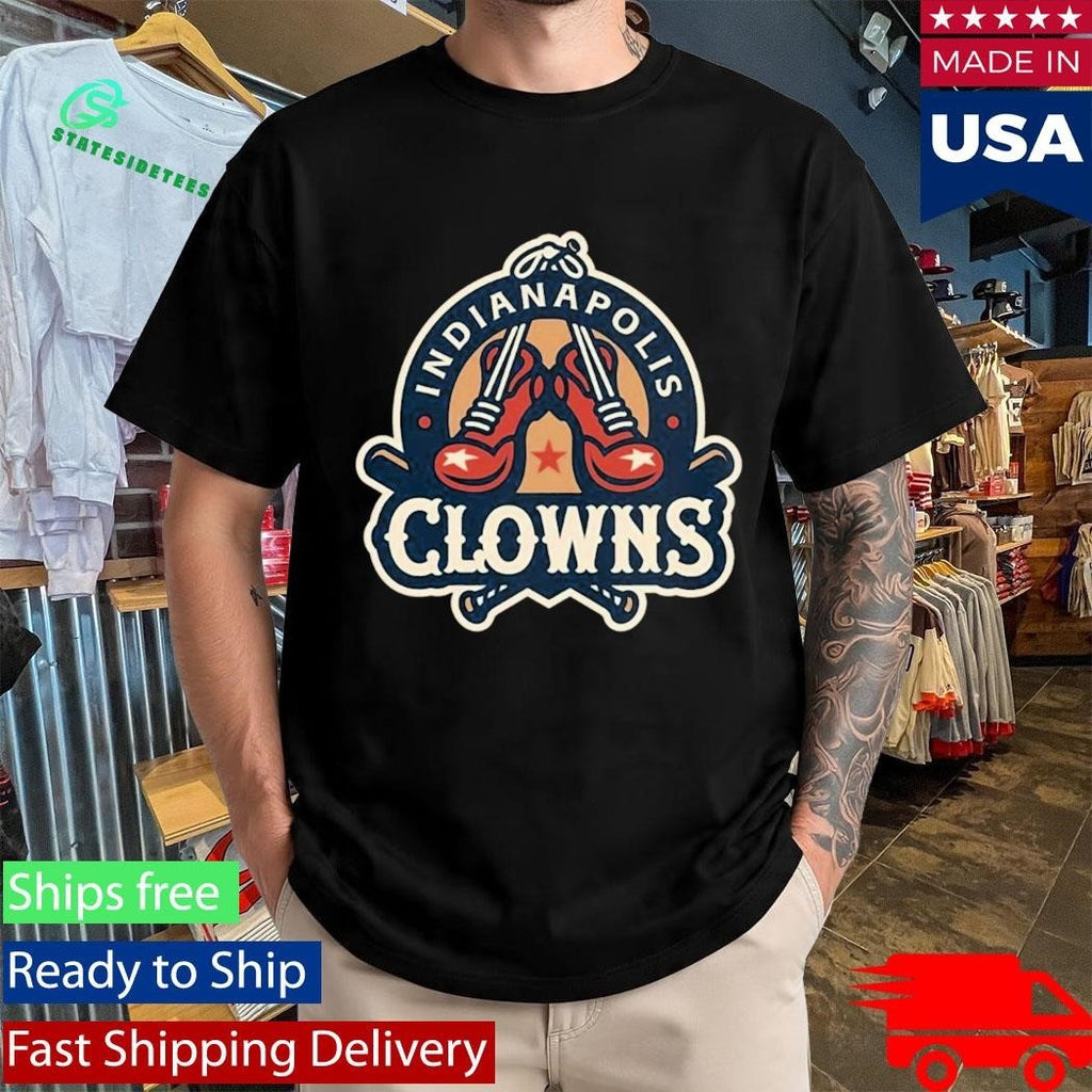 Indianapolis Clowns Logo Shirt Unisex , , , Long Sleeve Tee